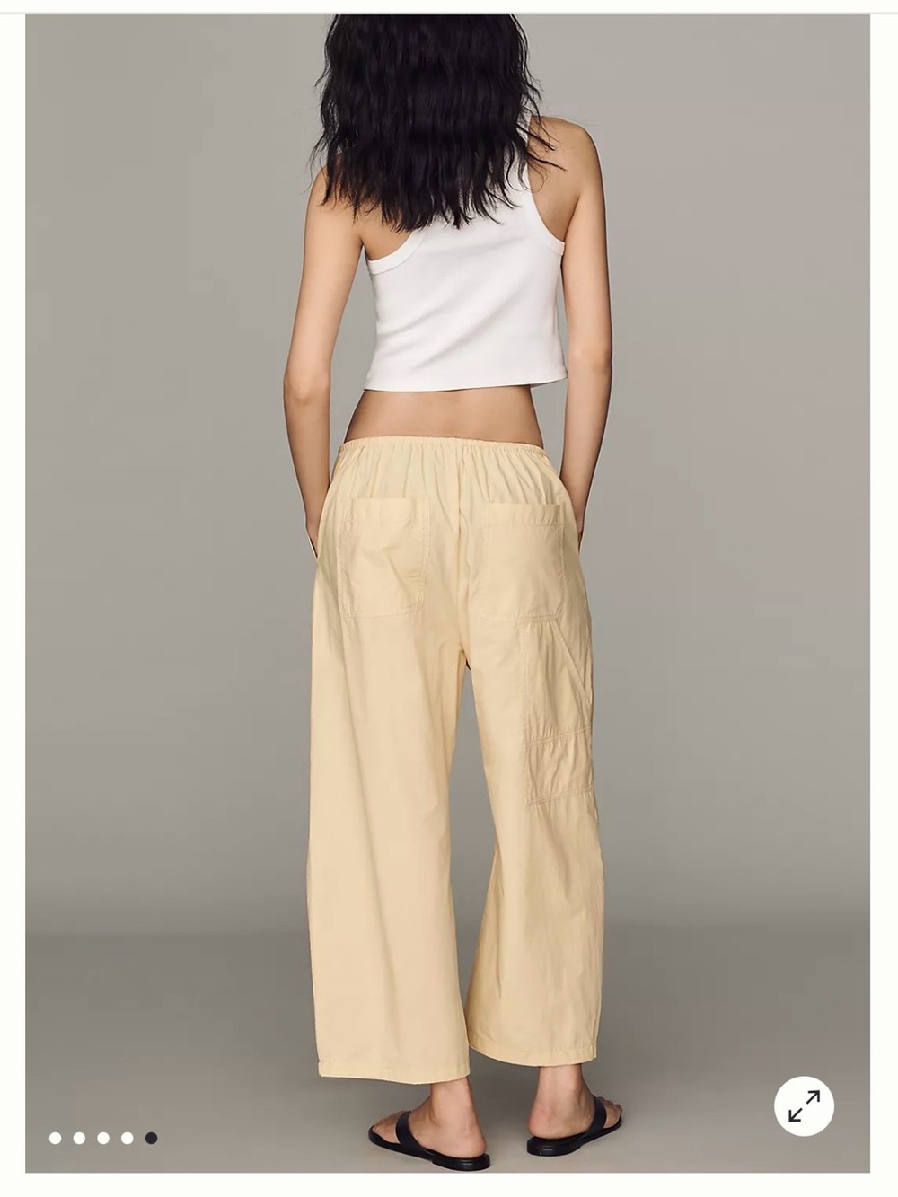 Women’s Pistola Theo yellow drawstring pants size XS - Picture 3 of 9